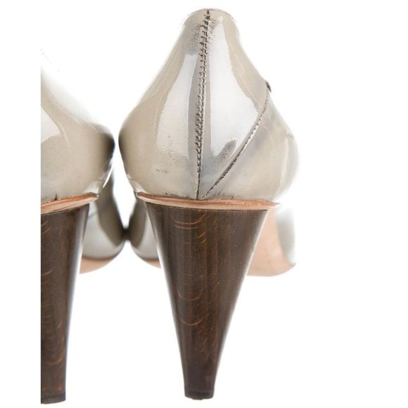 Costume National Jade patent leather pumps - Picture 5 of 6